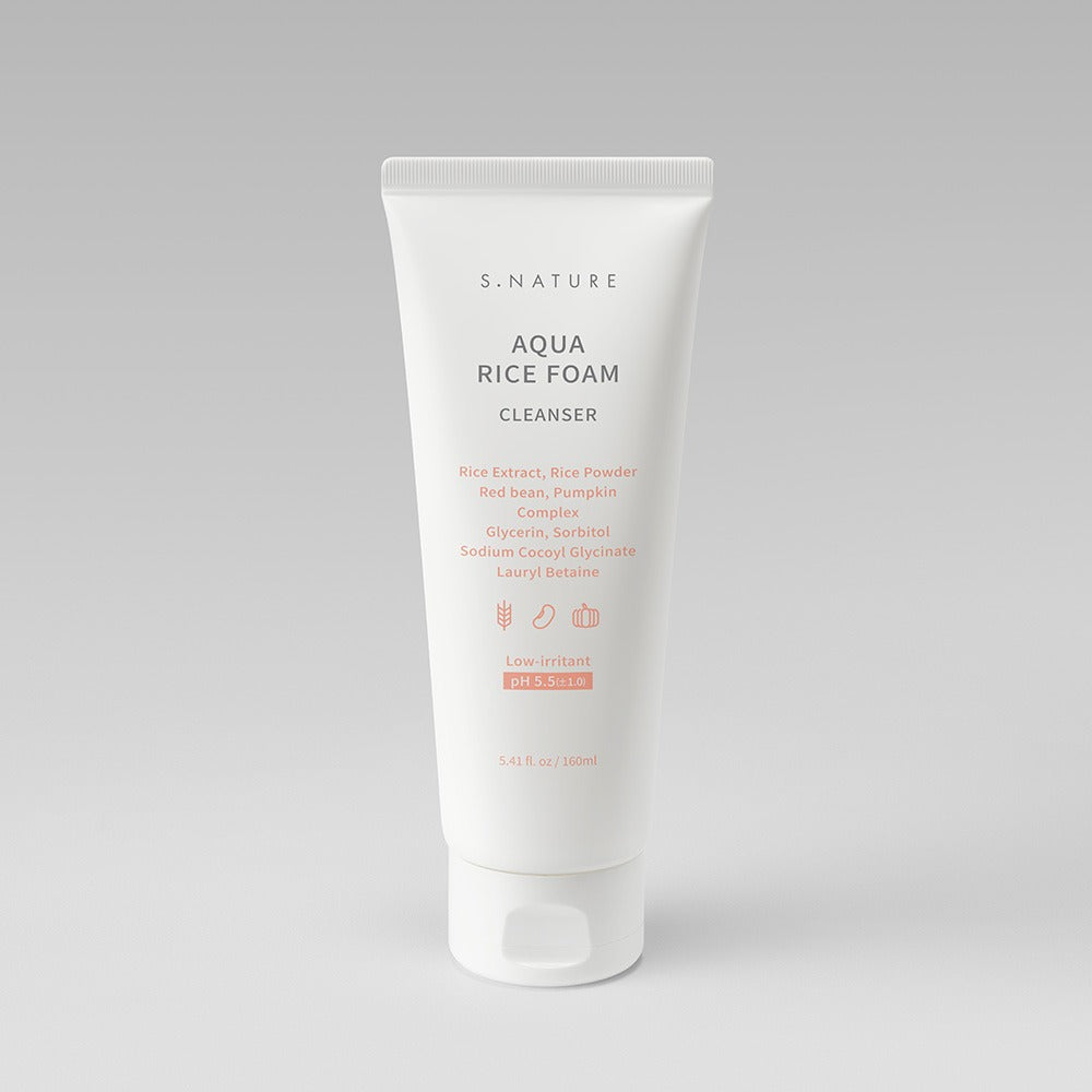 S.NATURE Aqua Rice Foam Cleanser
