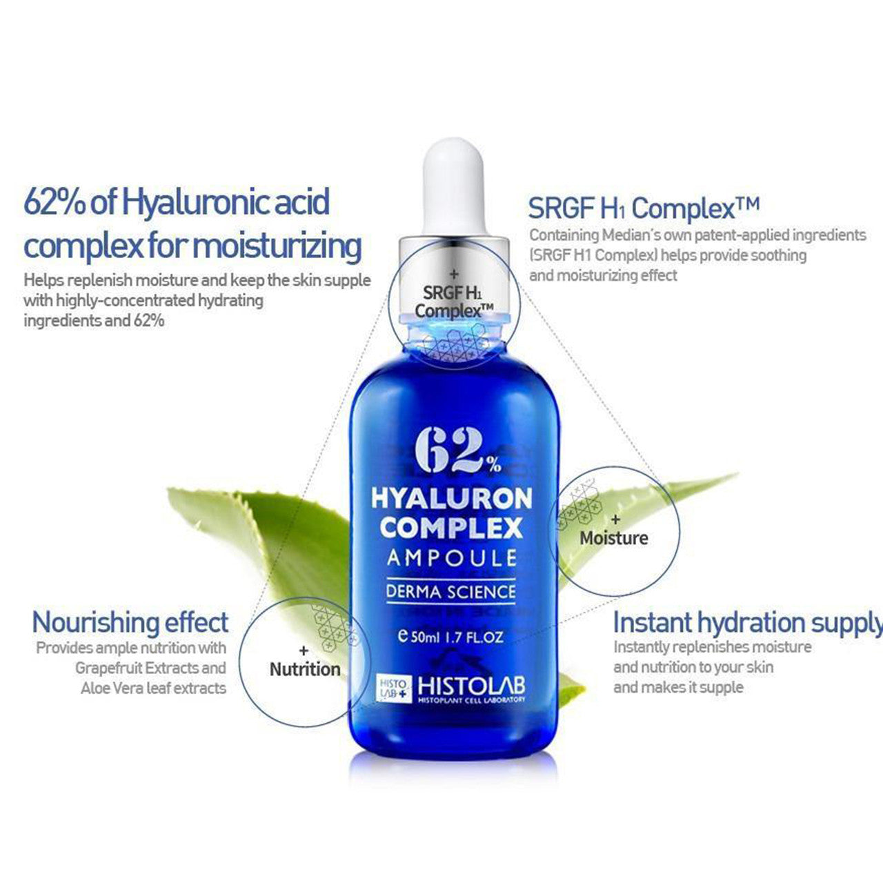 Hyaluron Complex Ampoule 62% 50ml