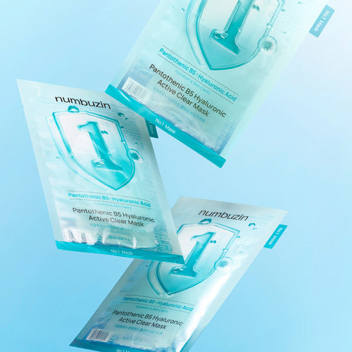 Numbuzin No.1 Pantothenic B5 Hyaluronic Active Clear Mask