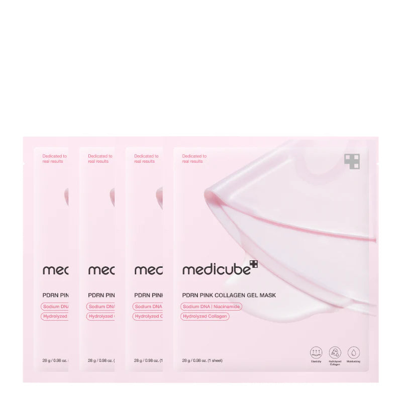 Medicube PDRN Pink Collagen Gel Mask Bundle (4pcs)