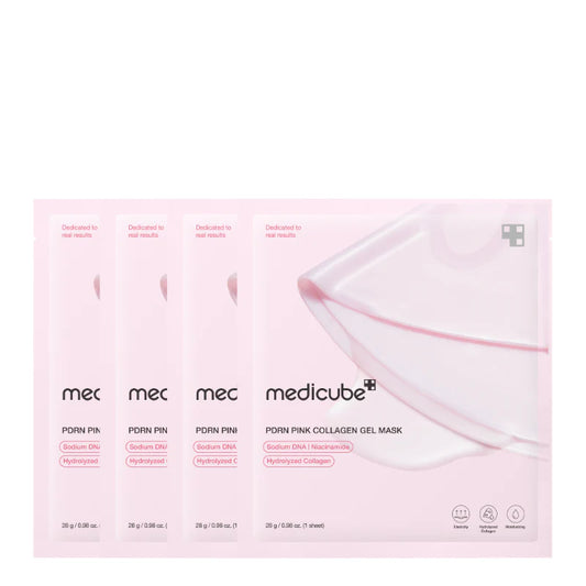 Medicube PDRN Pink Collagen Gel Mask Bundle (4pcs)