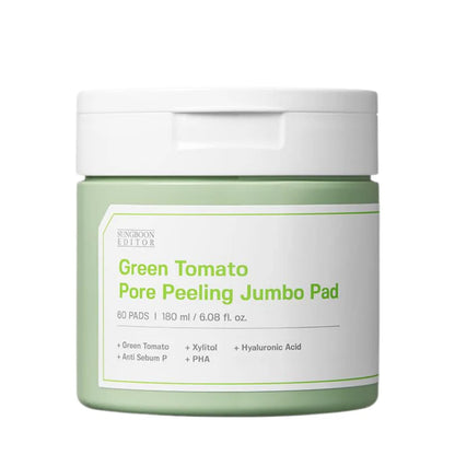 SUNGBOON EDITOR Green Tomato Pore Peeling Jumbo 60 Pads