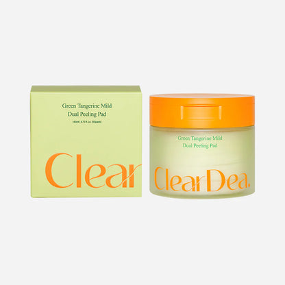 ClearDea Green Tangerine Mild Dual Peeling Pad 140ml