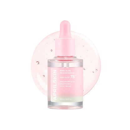 April Skin Pink Aloe Mucin Serum
