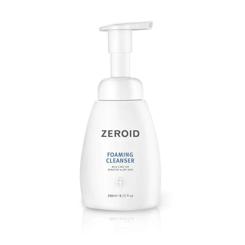 Zeroid Foaming Cleanser for Dry & Sensitive Skin 240ml