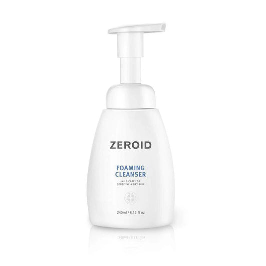 Zeroid Foaming Cleanser for Dry & Sensitive Skin 240ml