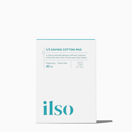 ilso 1/3 Saving Cotton Pad (40 Pads)