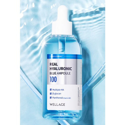 Wellage Real Hyaluronic Blue Ampoule, 100ml