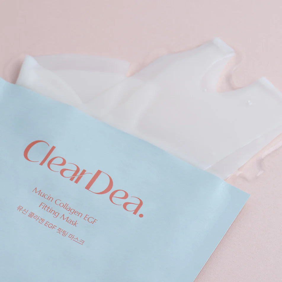 ClearDea Mucin Collagen EGF Fitting Mask 5ea