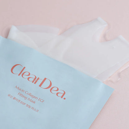 ClearDea Mucin Collagen EGF Fitting Mask 5ea