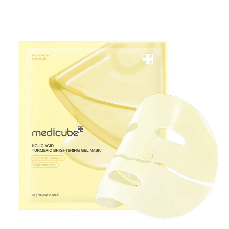MEDICUBE Kojic Acid Turmeric Brightening Gel Mask