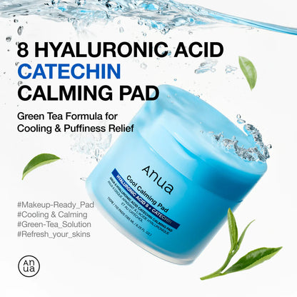 Anua 8 Hyaluronic Acid Catechin Calming 110pads