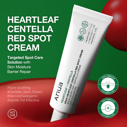 Anua Heartleaf Centella Red Spot Cream 30g
