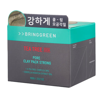 BringGreen Tea Tree Cica Pore Clay Pack Strong