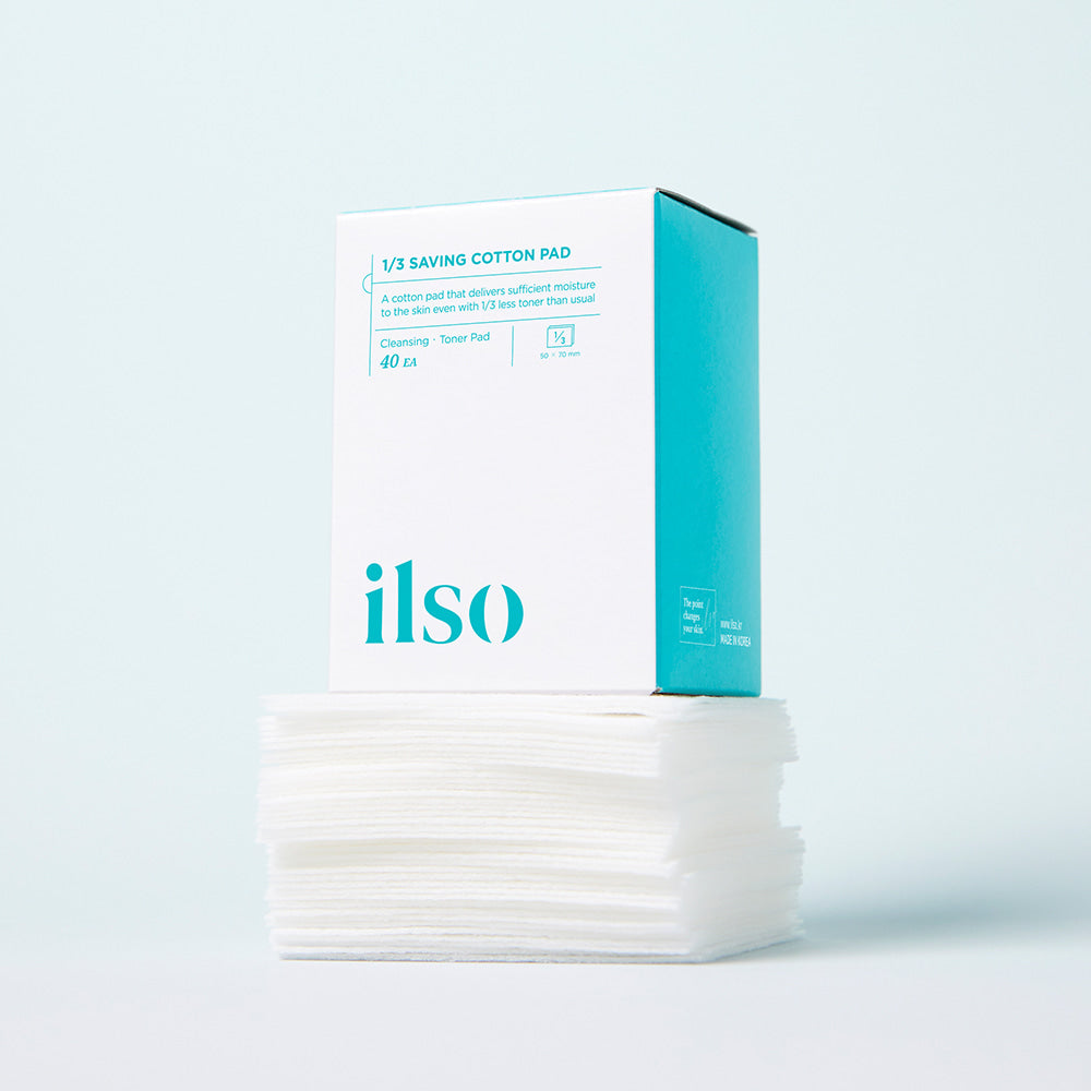 ilso 1/3 Saving Cotton Pad (40 Pads)