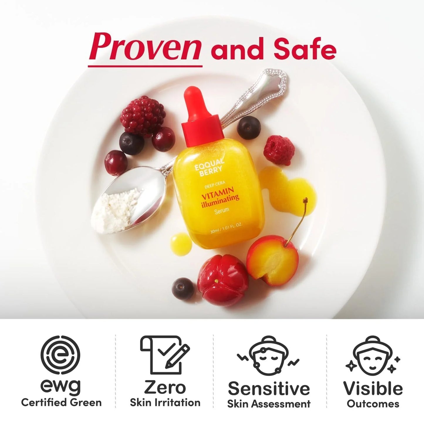 EQQUALBERRY Vitamin illuminating Serum