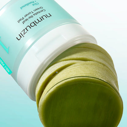 Numbuzin No.1 Centella Re-leaf Green Toner 70 Pads