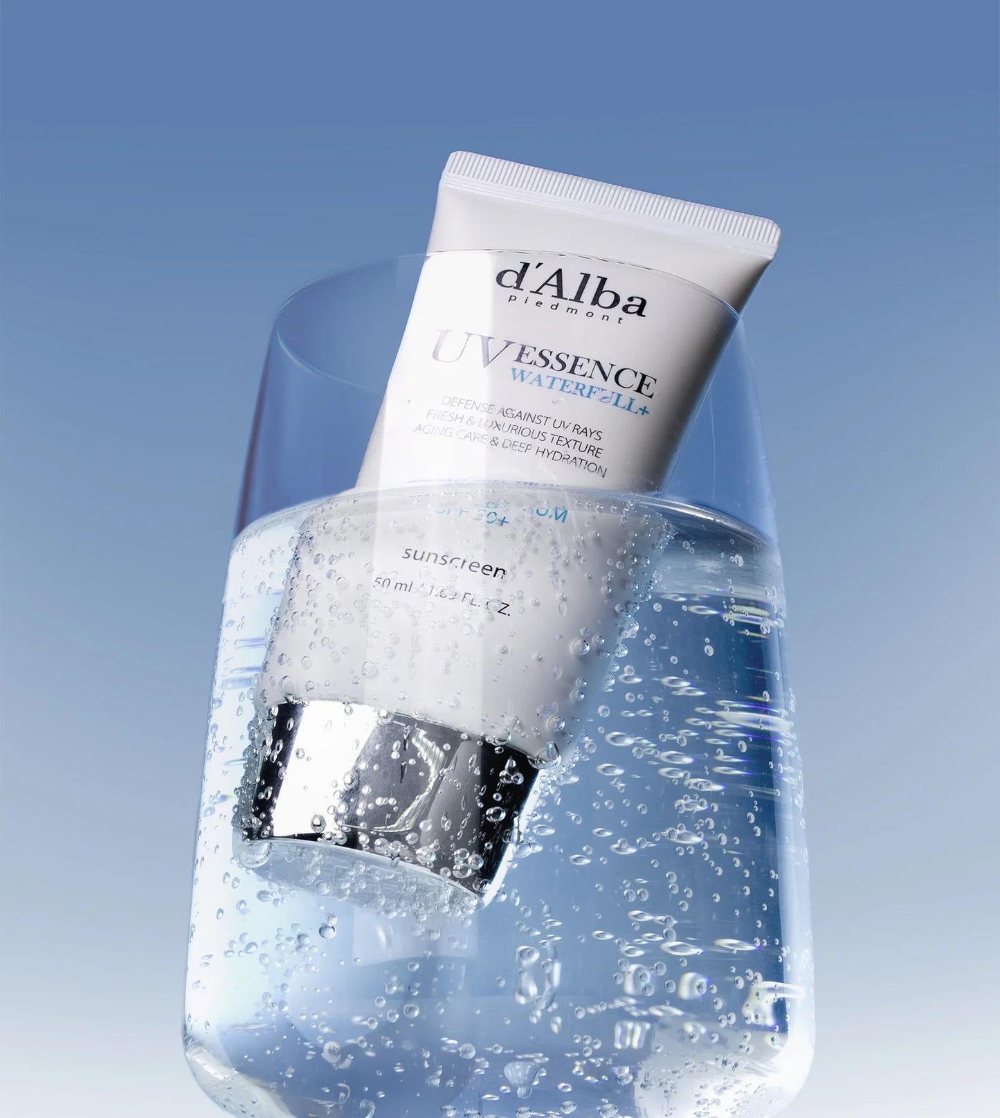 d'Alba White Truffle Waterfull Essence Sunscreen SPF 50