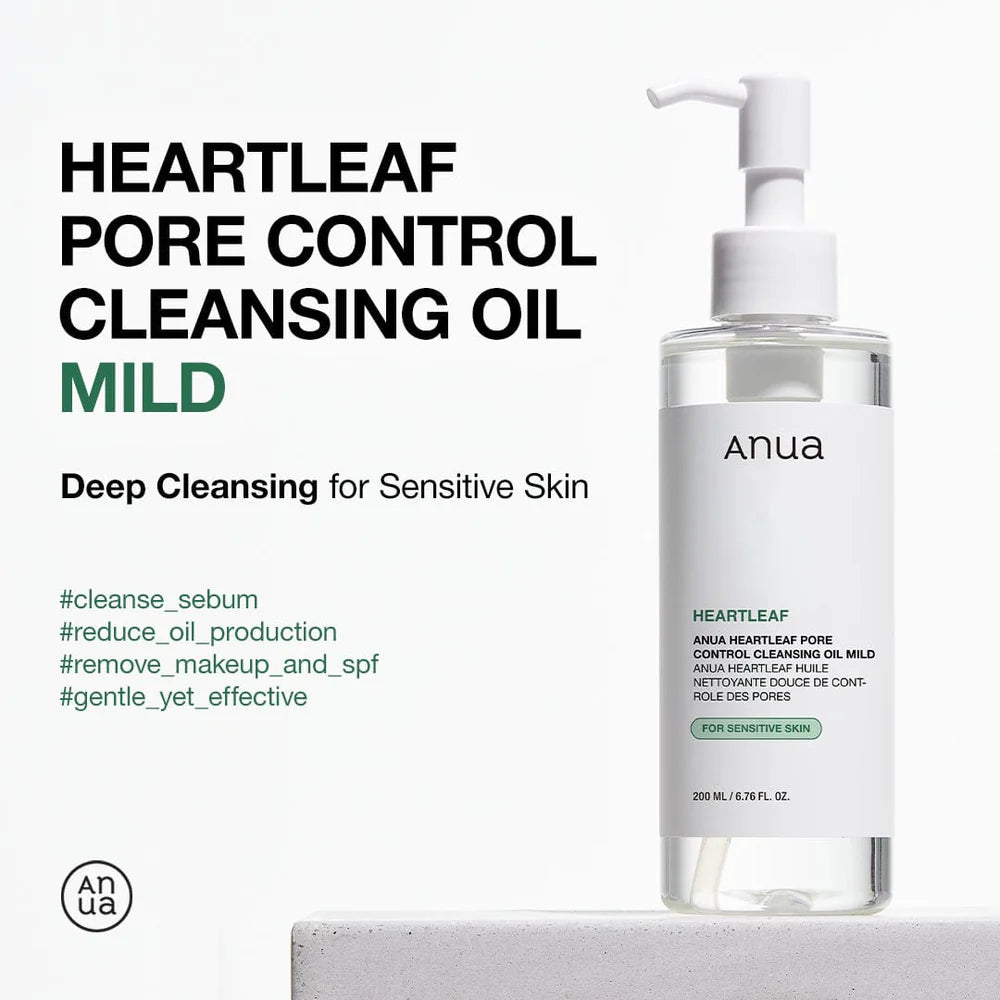 Anua Heartleaf Pore Cleansing Oil Mild