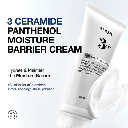 Anua 3 Ceramide Panthenol Moisture Barrier Cream 100ml