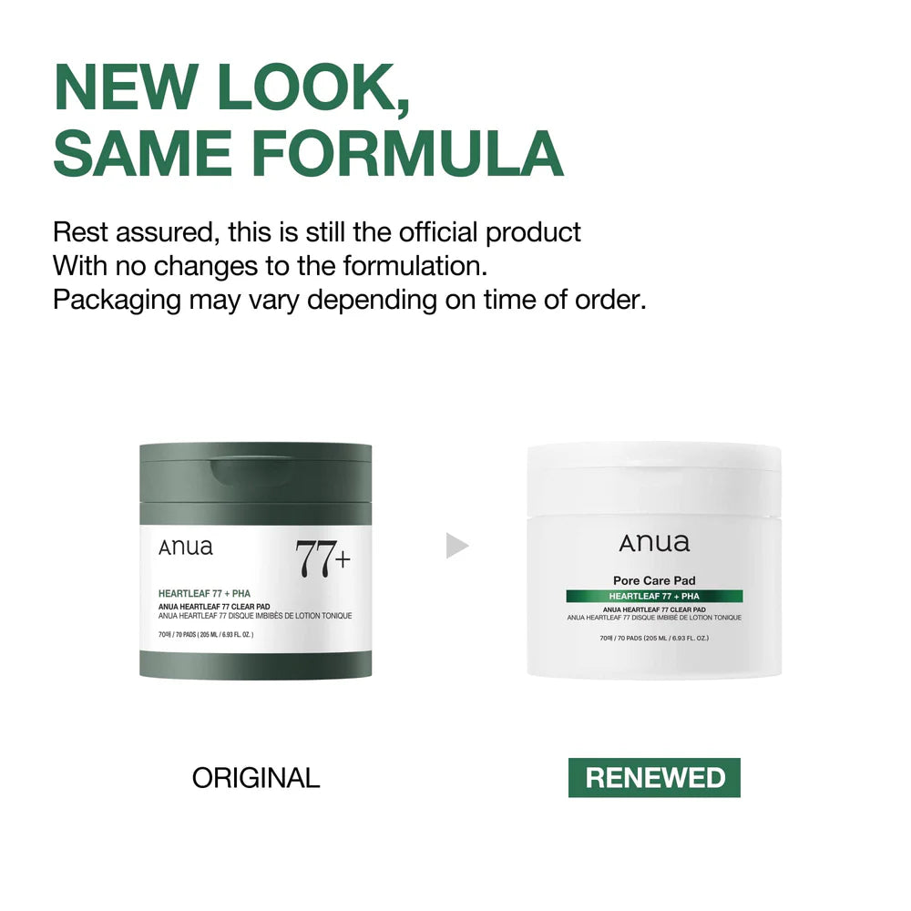 Anua Heartleaf 77 Clear 70pads