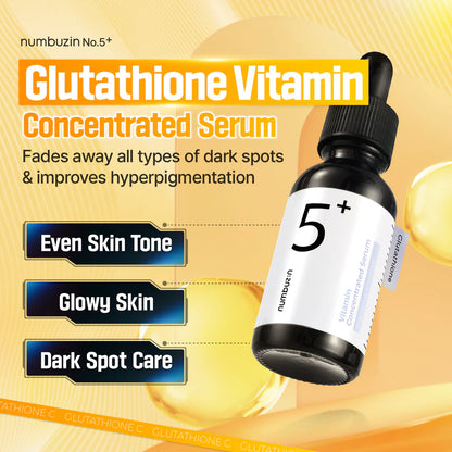 Numbuzin No.5+ Glutathione Vitamin Concentrated Serum