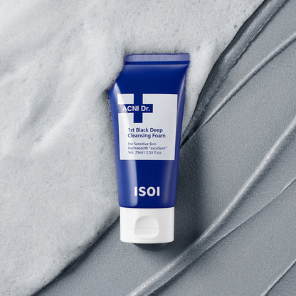 ISOI ACNI Dr. 1st Black Deep Cleansing Foam