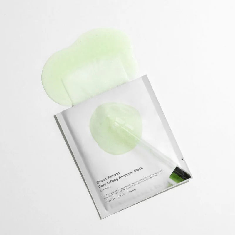 SUNGBOON EDITOR Green Tomato Pore Lifting Ampoule Mask 5EA