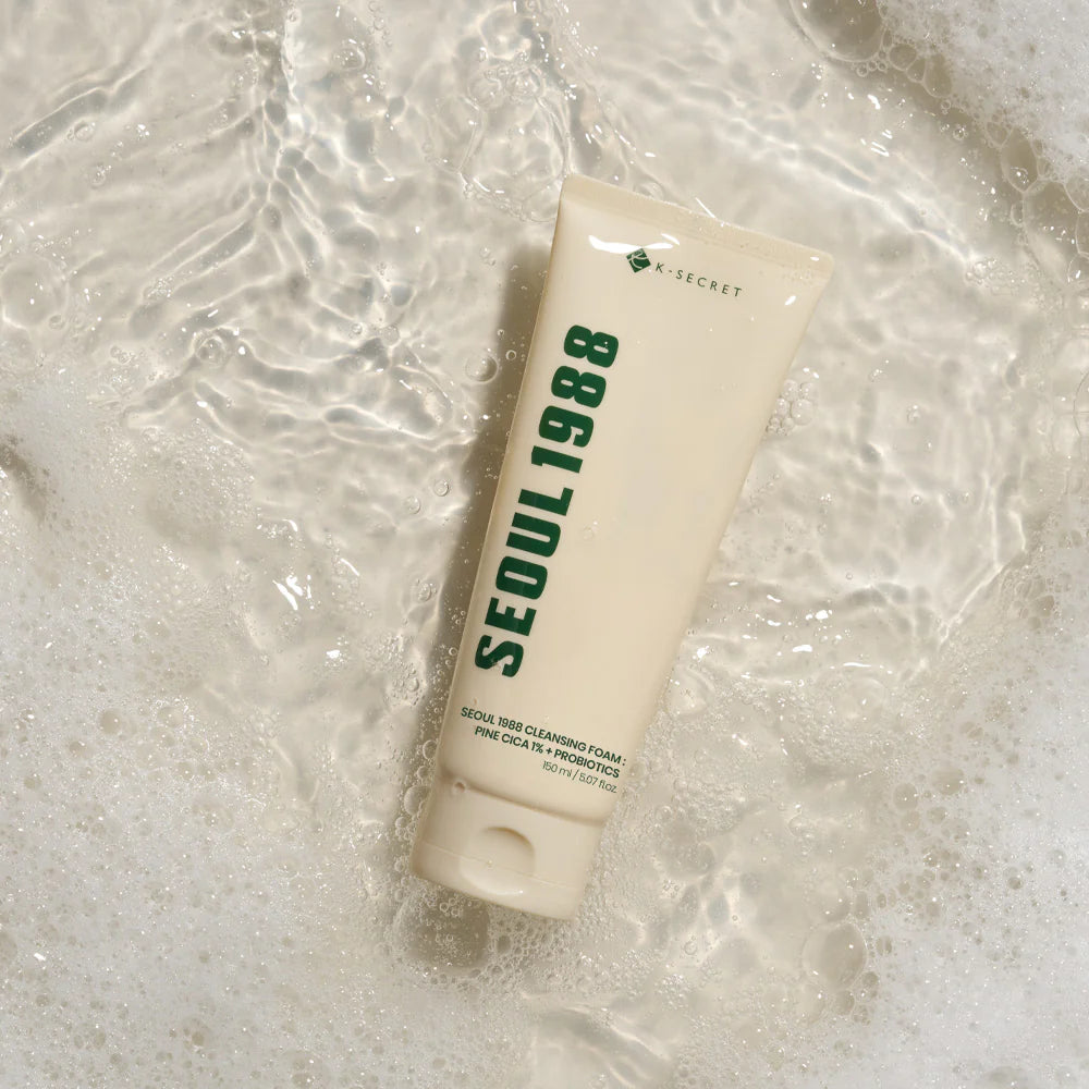 SEOUL 1988 Cleansing Foam : Pine Cica 1% + Probiotics
