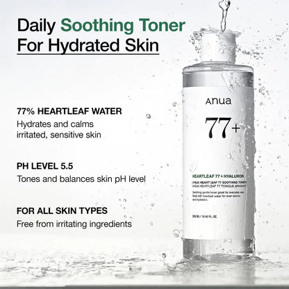 Anua Heartleaf 77% Soothing Toner 250ml