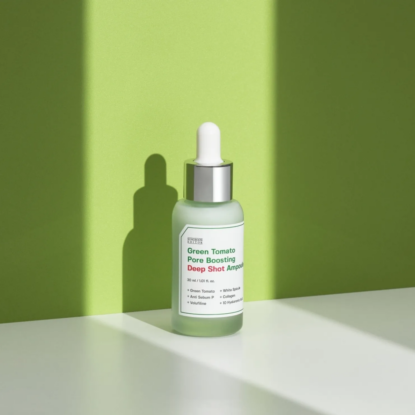 SUNGBOON Green Tomato Pore Boosting Deep Shot Ampoule 30ml