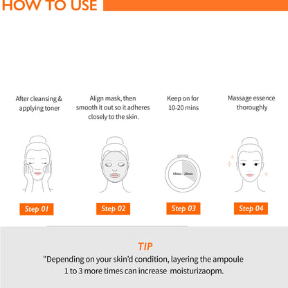 Genabelle PDRN Rejuvenating Mask Sheet 5pcs