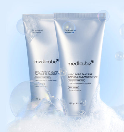 MEDICUBE Zero Pore Clearing Capsule Foam Cleanser