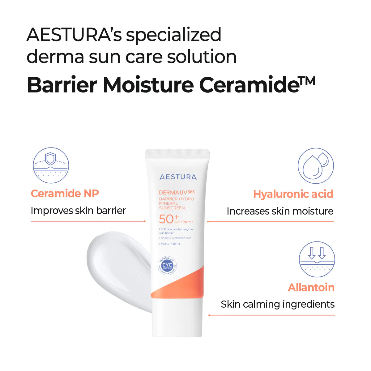 Aestura  DERMA UV365 Barrier Hydro Mineral Sunscreen