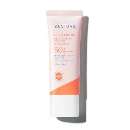 AESTURA DERMA UV365 Red Calming Tone-up Sunscreen