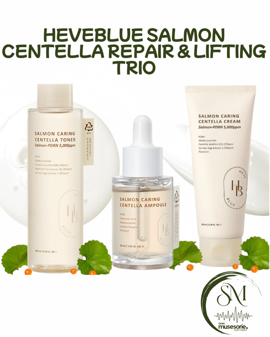 HEVEBLUE Salmon Centella Repair & Lifting Trio
